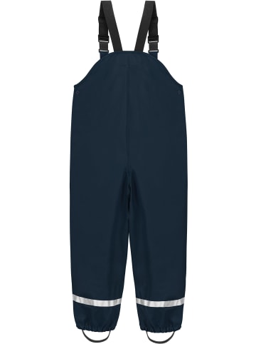 Normani Outdoor Sports Kinder Regenhose mit Hosenträgern Skjolden in Navy