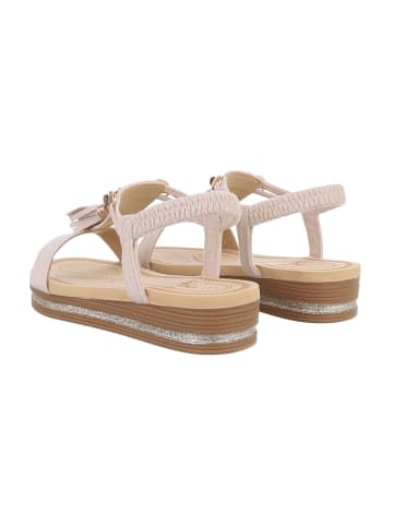 Ital-Design Sandale & Sandalette in Beige