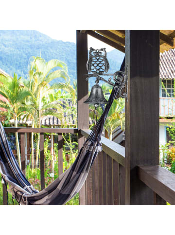 relaxdays 5 x Türglocke in Silber