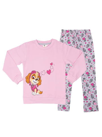 United Labels Paw Patrol Jogginganzug Skye in grau/rosa