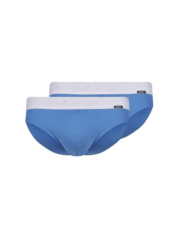 Skiny Slip 2er Pack in Hellblau