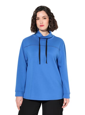 Ulla Popken Sweatshirt in royalblau