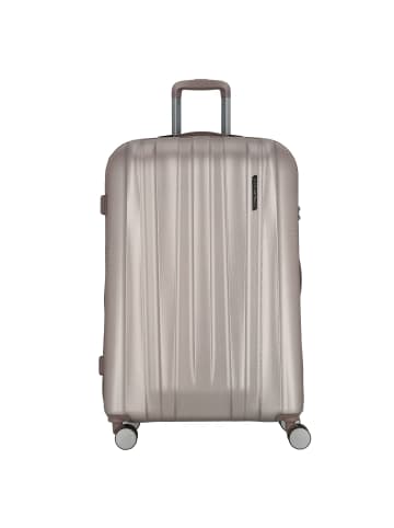 Polestream Moonrock 4 Rollen Trolley L 78 cm mit Dehnfalte rosesilver brushed