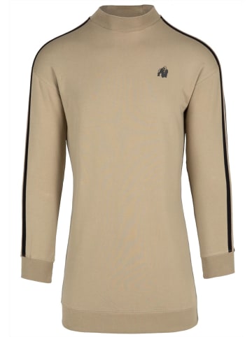 Gorilla Wear Sweatshirt-Kleid - Isabella - Beige