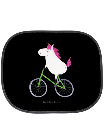 Mr. & Mrs. Panda Seitlicher Sonnenschutz Einhorn Radfahrer ohne ... in Schwarz