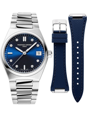 Frederique Constant Uhr in Dunkelblau