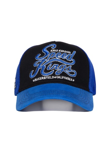 King Kerosin King Kerosin Trucker Cap Speed Kings in blau