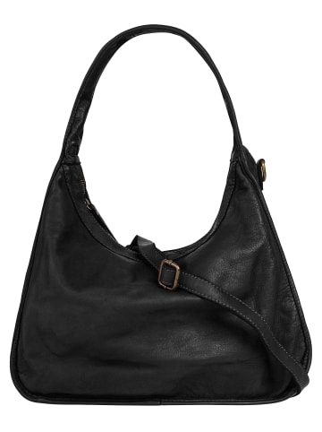 Samantha Look Shopper echt Leder in schwarz
