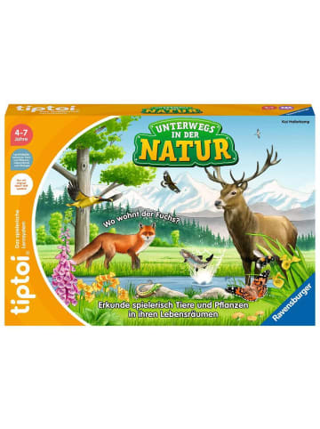 Ravensburger Lernspiel tiptoi® Unterwegs in der Natur 4-7 Jahre in bunt