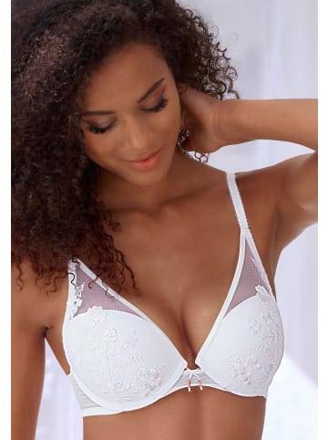 LASCANA Push-up-BH in uni weiß