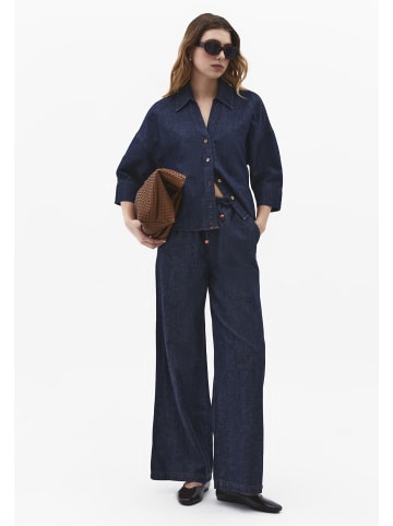 OXXO Hemdbluse DARK BLUE DENIM