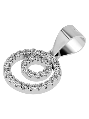 Adeliás Damen Anhänger – Anhänger aus 925 Silber in silber