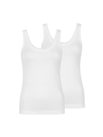 SNOCKS Tank Top aus Bio-Baumwolle in Weiß