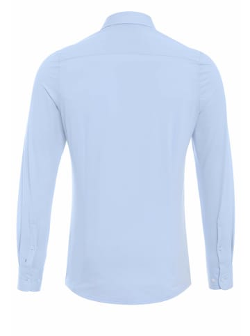 Pure Langarm FreizeitHemd für Herren in blau