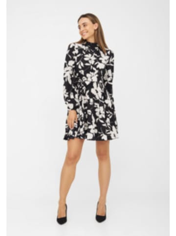 TOOCHE Kleid "Blossom Breeze" in schwarz