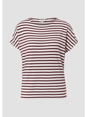 s.Oliver T-Shirt in 39G0_bordeaux