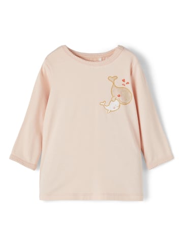 name it Baby-Mädchen Langarm Pullover Peach Whip 56