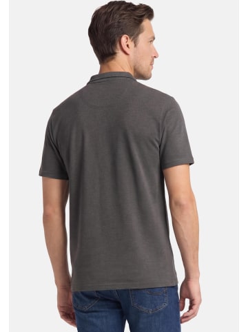 Redmond Poloshirt Basic in Dunkelgrau
