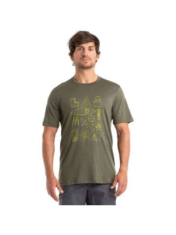 icebreaker Shirt Mer 150 Tech Lite II SS Tee Camp in Beige801