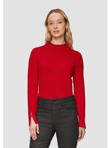 s.Oliver BLACK LABEL Strickpullover langarm in Rot