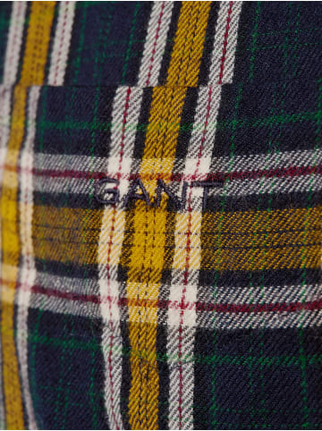 Gant Hemd in marine gelb