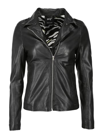 Maze Lederjacke 42020112 in schwarz