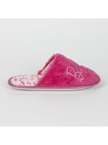 Barbie Barbie Damen Pantoffeln offen, gemütliche Hauslatschen, Indoor in Rosa