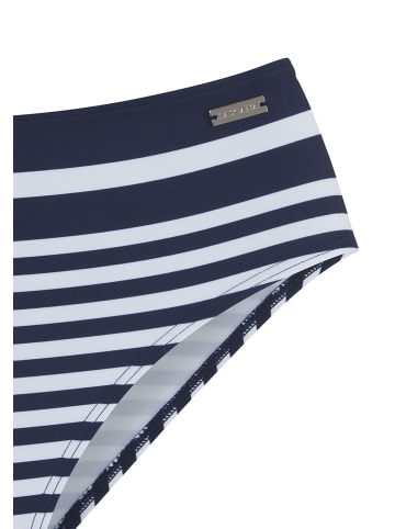 LASCANA Bikini-Hose in marine-weiß