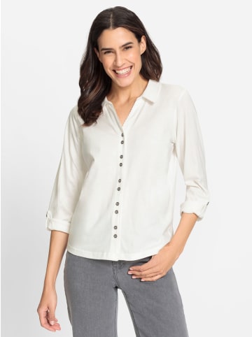 WITT WEIDEN Jersey-Bluse in ecru