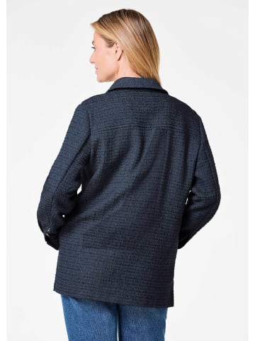 GOLDNER Kurzgröße:  Hemdjacke Hemdjacke in marine