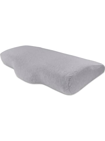 Aspero Kissenbezug für Memory Foam Kissen Medan in Grau