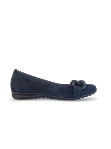 Gabor Comfort Sportliche Ballerinas in blau