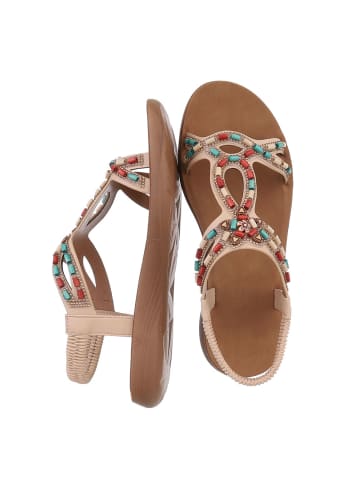 Ital-Design Sandale & Sandalette in Beige