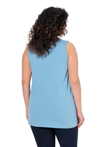 Ulla Popken Longshirt in helles petrol
