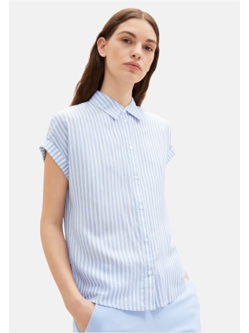 Tom Tailor Bluse in blau
