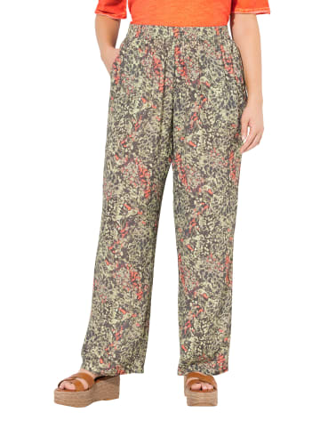 Ulla Popken Schlupfhose in olivgrau