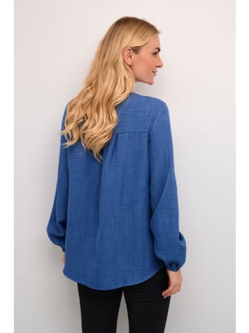 Kaffe Langarm-Bluse KAellen Regular fit in Coronet Blue CC