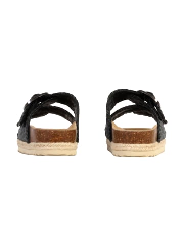 Xti Sandalen aus Leder Schwarz