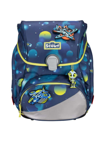 Scout Alpha Exklusiv LED - Schulranzen Set 4tlg. (Planes) in Planes