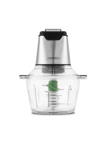 Gastroback 40961 Mini Chopper 1.2 l in Silber