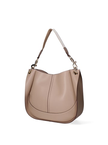Viola Castellani Schultertasche in TAUPE