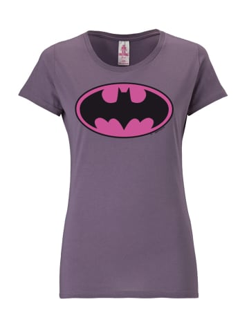 Logoshirt T-Shirt Batman in lavendel