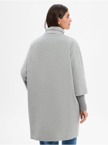 comma Mantel in grau