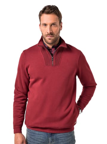JP1880 Sweatshirt in kupferbraun