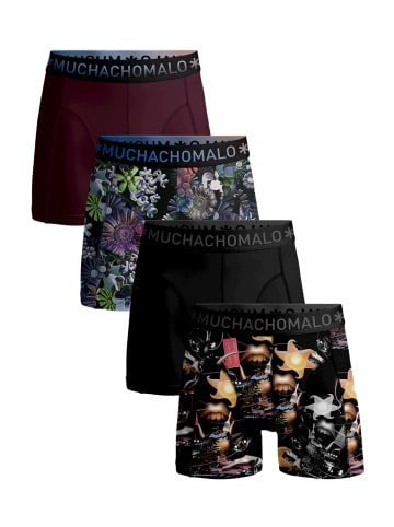 Muchachomalo 4er-Set: Boxershorts in Multicolor