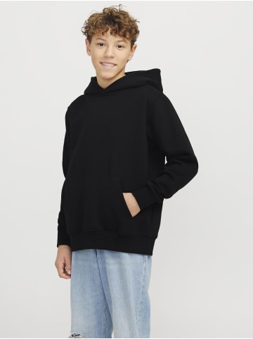 JACK & JONES Junior Kapuzenpullover in Black