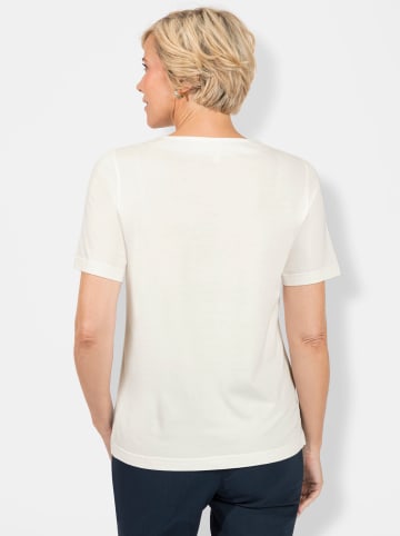 WITT WEIDEN Kurzarmshirt in ecru