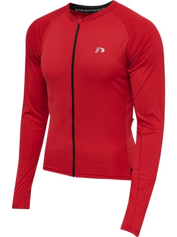 Newline Trainingsjacke "Mens Core Bike L/S Jersey" in Rot