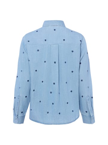 Marie Lund Bluse in hellblau
