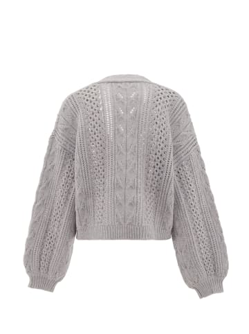 aleva Damen Sweater in HELLGRAU MELANGE